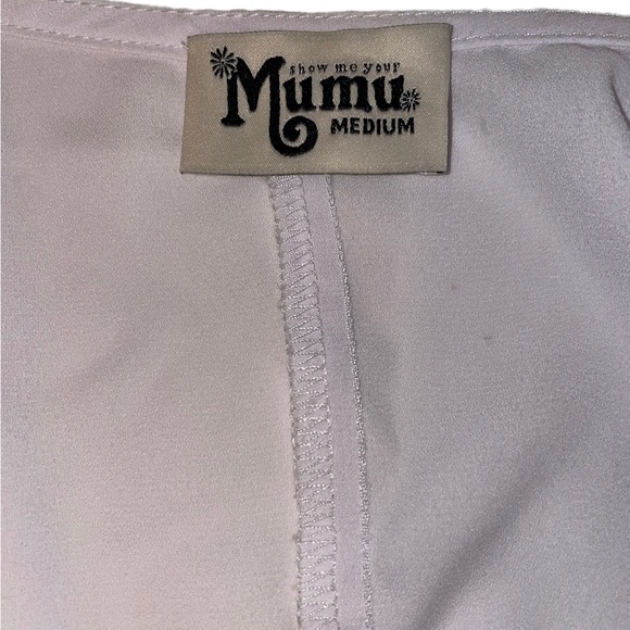 Show me your mumu long sleeve tie crop top size medium - Picture 6 of 6